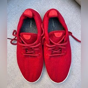 Allbirds Wool Runners, Red, Mens 10